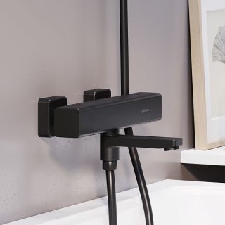 Смеситель для ванны и душа Damixa Gala 533000300 черный